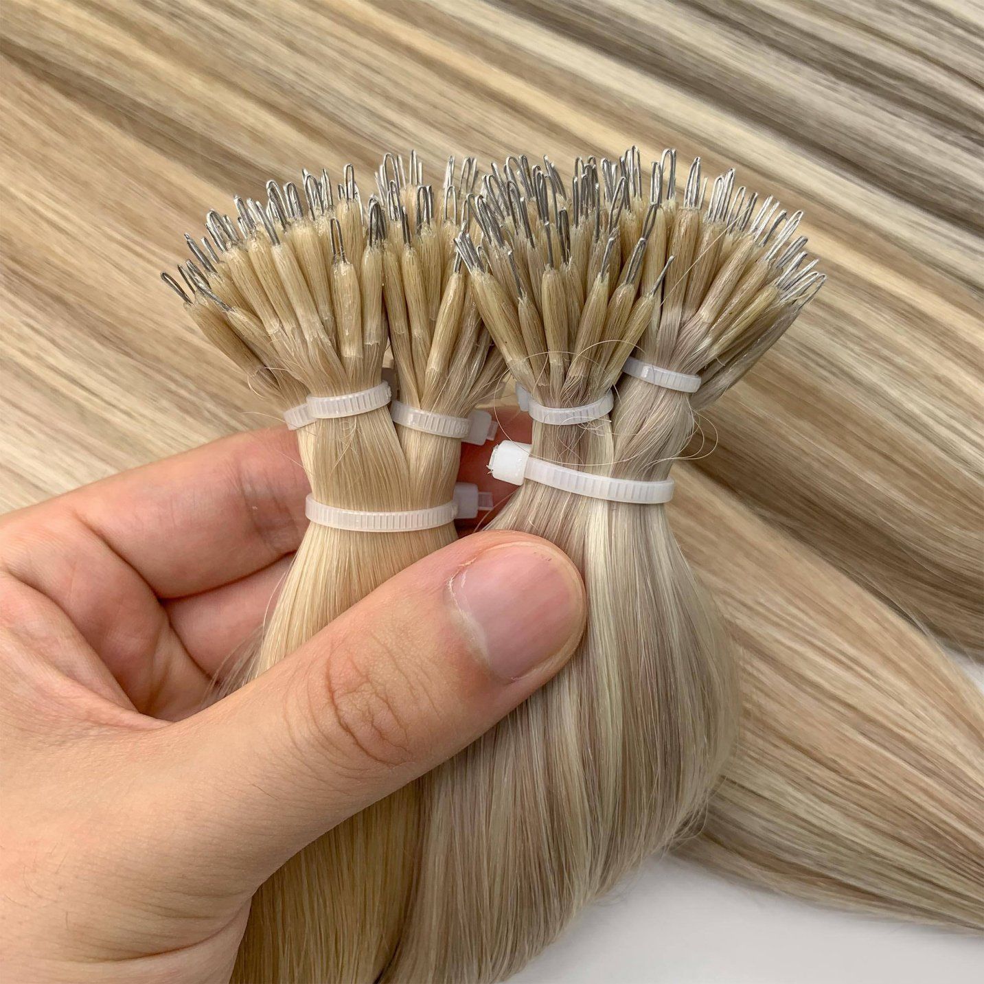 Nano Ring Human Hair Extensions product reference